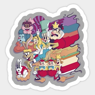 wonderland Sticker